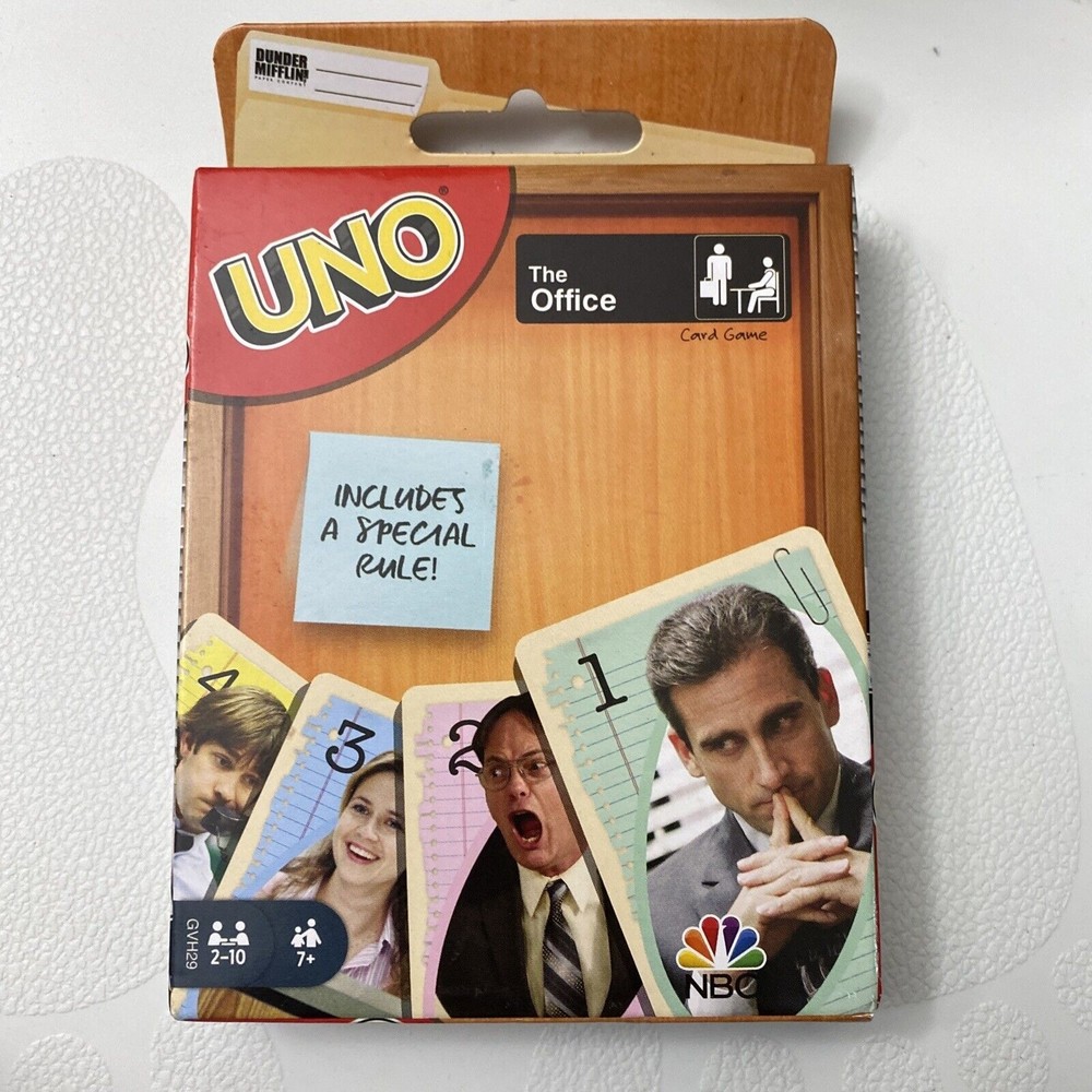 2 UNO the Office Card Game with 112 Cards &Instructions
